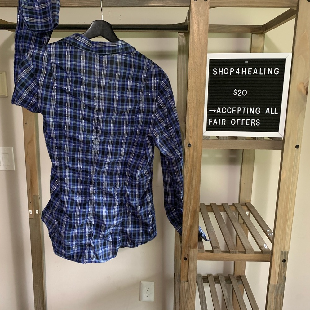 Vintage Express Plaid Button Down ✵ Express - image 2